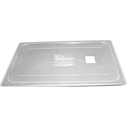 GVK ECO GN-Deckel 1/1 Polypropylen transparent – 530 x 325 mm – stapelbar, spülmaschinengeeignet