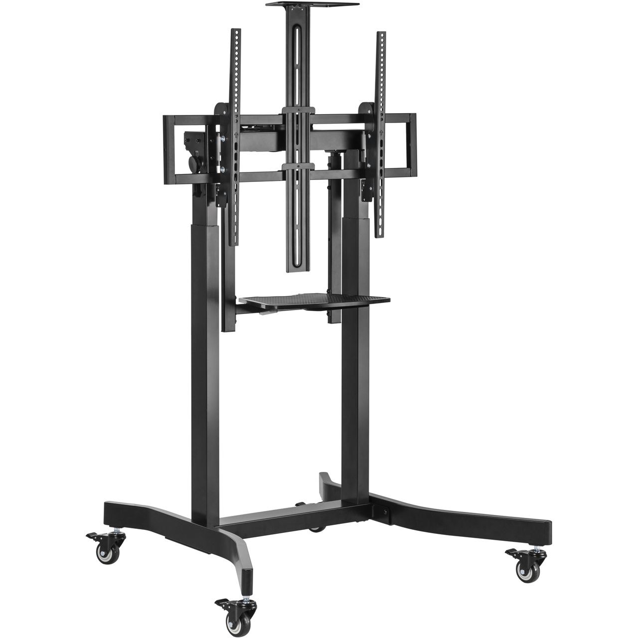 Equip Bodenstandhalter 55-100"/ 1TFT 120kg 1Ablage schwarz lite Retail