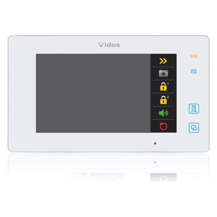Vidos DUO M1021W-2 VIDEO-INTERPHONE-MONITOR (Drahtgebunden, Kabellos) (M1021W)