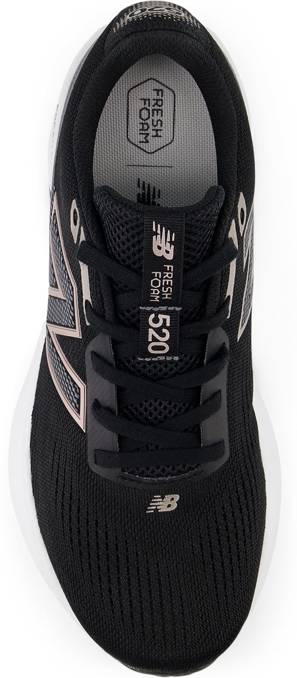 Laufschuh NEW BALANCE "520", Damen, Gr. 39, schwarz (noir), Textil, Schuhe Laufschuh, pour adultes, style sportif noir 39