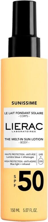 Lierac Sunissime Fluxing Sun Milk SPF 50 150 ml