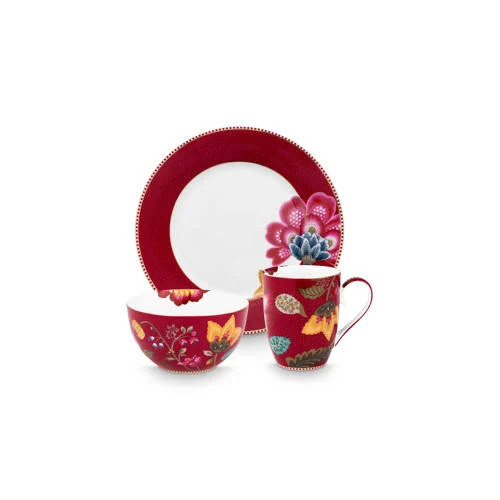 Pip Studio serviesset Blooming Tales set van 3