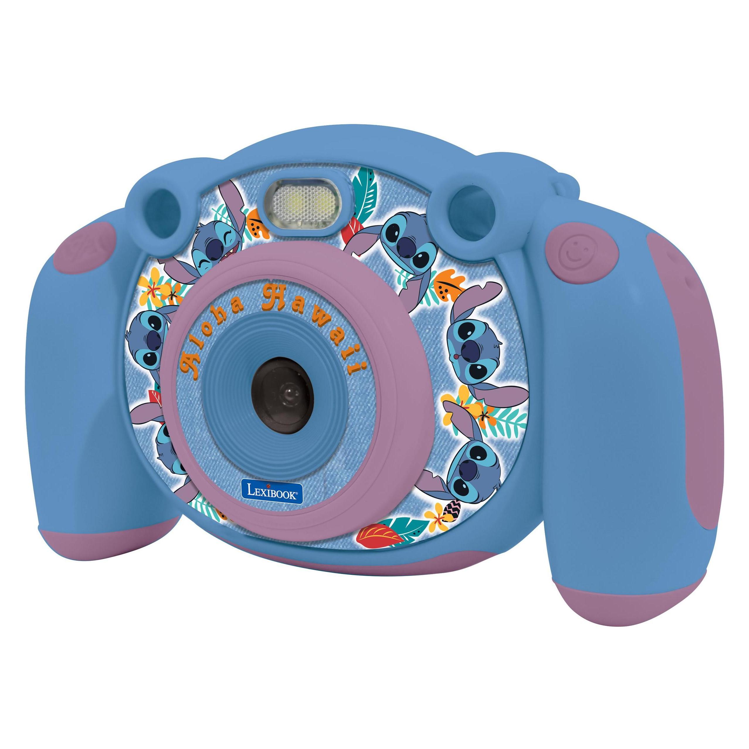 Lexibook Disney - Stitch digital HD Camera with SD card (DJ080D) (DJ080D)
