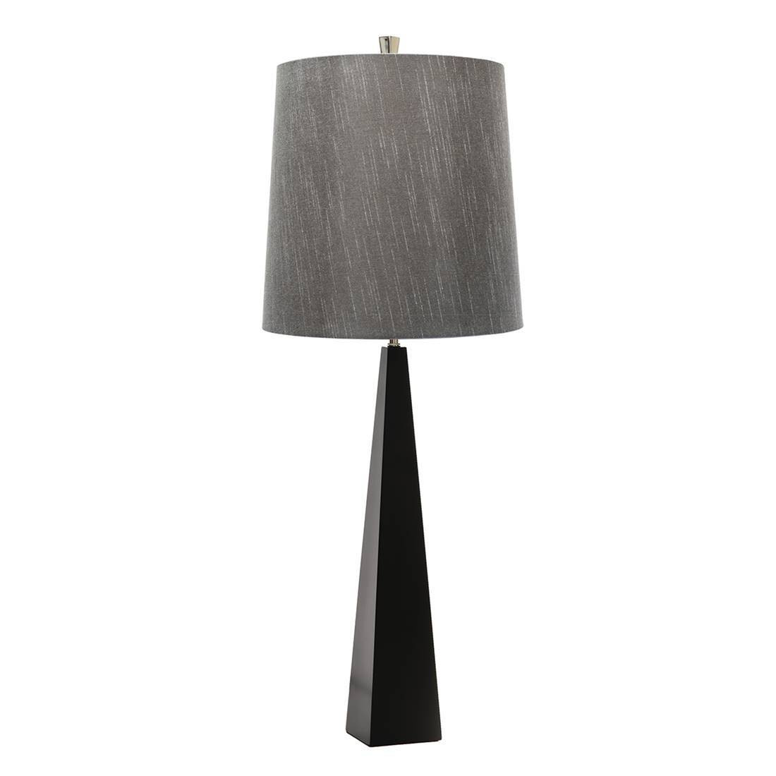 Elstead Lighting Ascent tafellamp, zwart en donkergrijs, E27