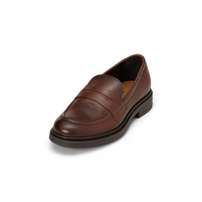 Loafer MARC O'POLO "aus weichem Schafleder", Damen, Gr. 39, Synthetik, schwarz, Obermaterial: 100% Leder, unifarben, Schuhe Loafer