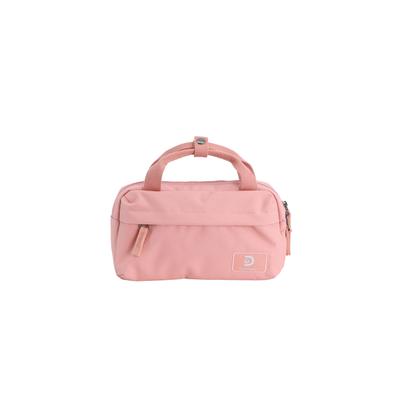 Gürteltasche DISCOVERY "Cave", Gr. B/H/T: 5cm x 13,5cm x 24cm, rosa, Kunstfaser, unifarben, Taschen Gürteltasche, aus rPet Polyester-Material