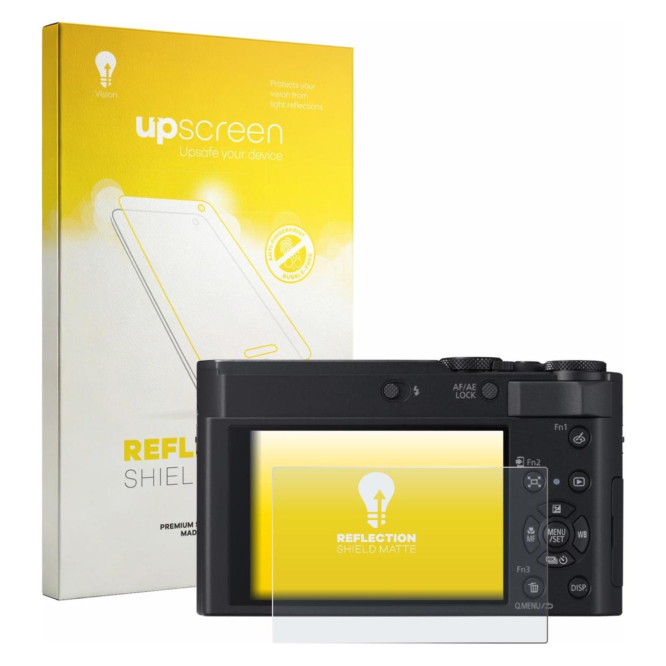 upscreen Schutzfolie für Panasonic Lumix DC-TZ300 Displayschutz Displayschutzfolie Folie Matt (2962797)