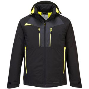 Portwest Arbeitsjacke DX4, Winterjacke, schwarz, wasserdicht, Größe XXL