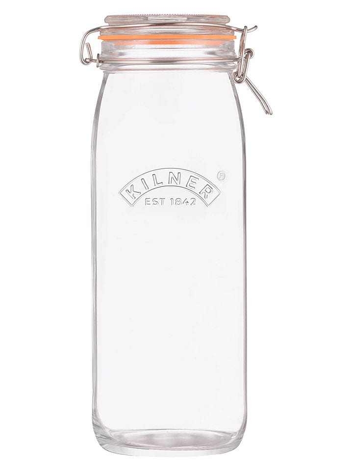 Kilner Glas mit Bügelverschluss - 2,1 L - onesize