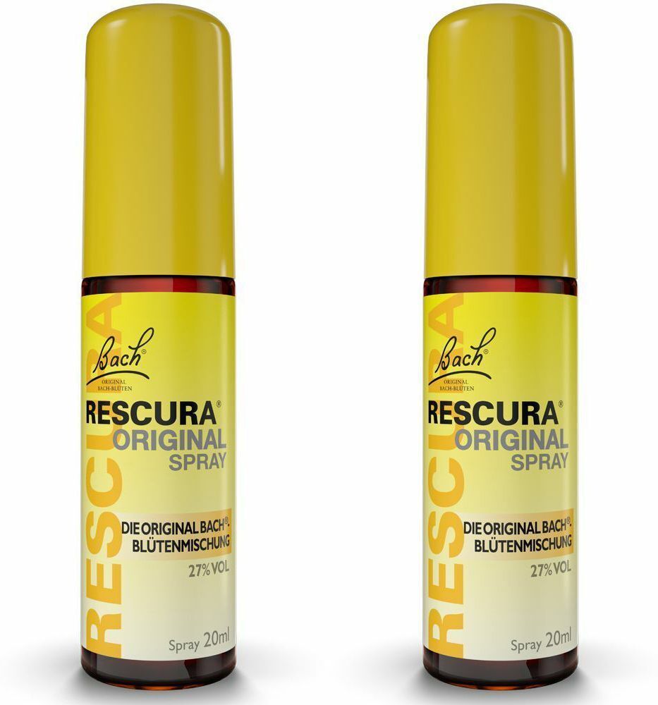 Bach Original RESCURA Bachblüten Original Rescura Spray m.Alkohol x2 2x20 ml