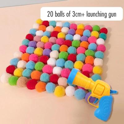 Inspire Essentials BounceBlast Interactive Plush Ball Launcher Cat Toy 2