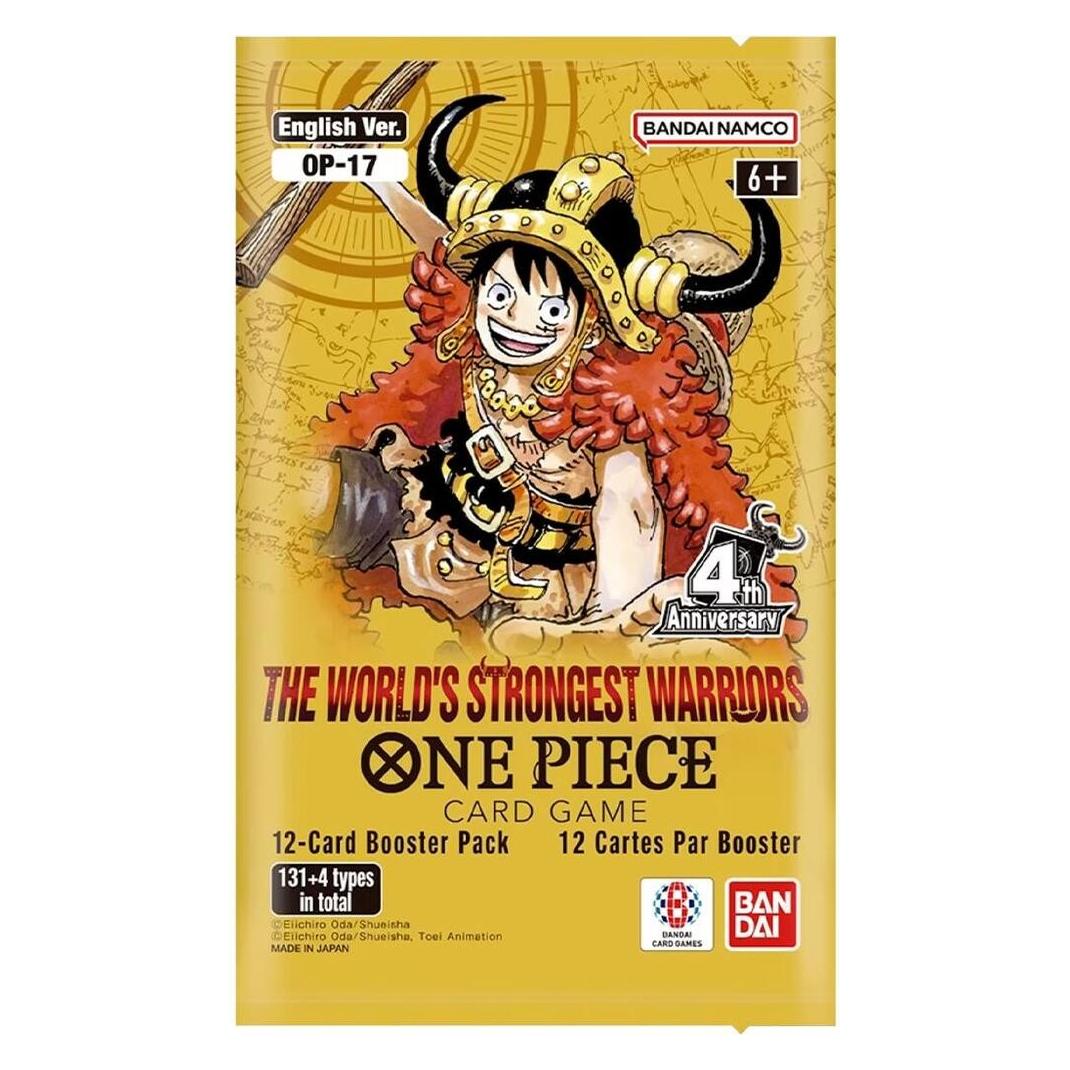 One Piece Kartenspiel "Der stärkste Krieger der Welt" - Booster (OP-17) (Englisch, Booster Pack) (76206605)