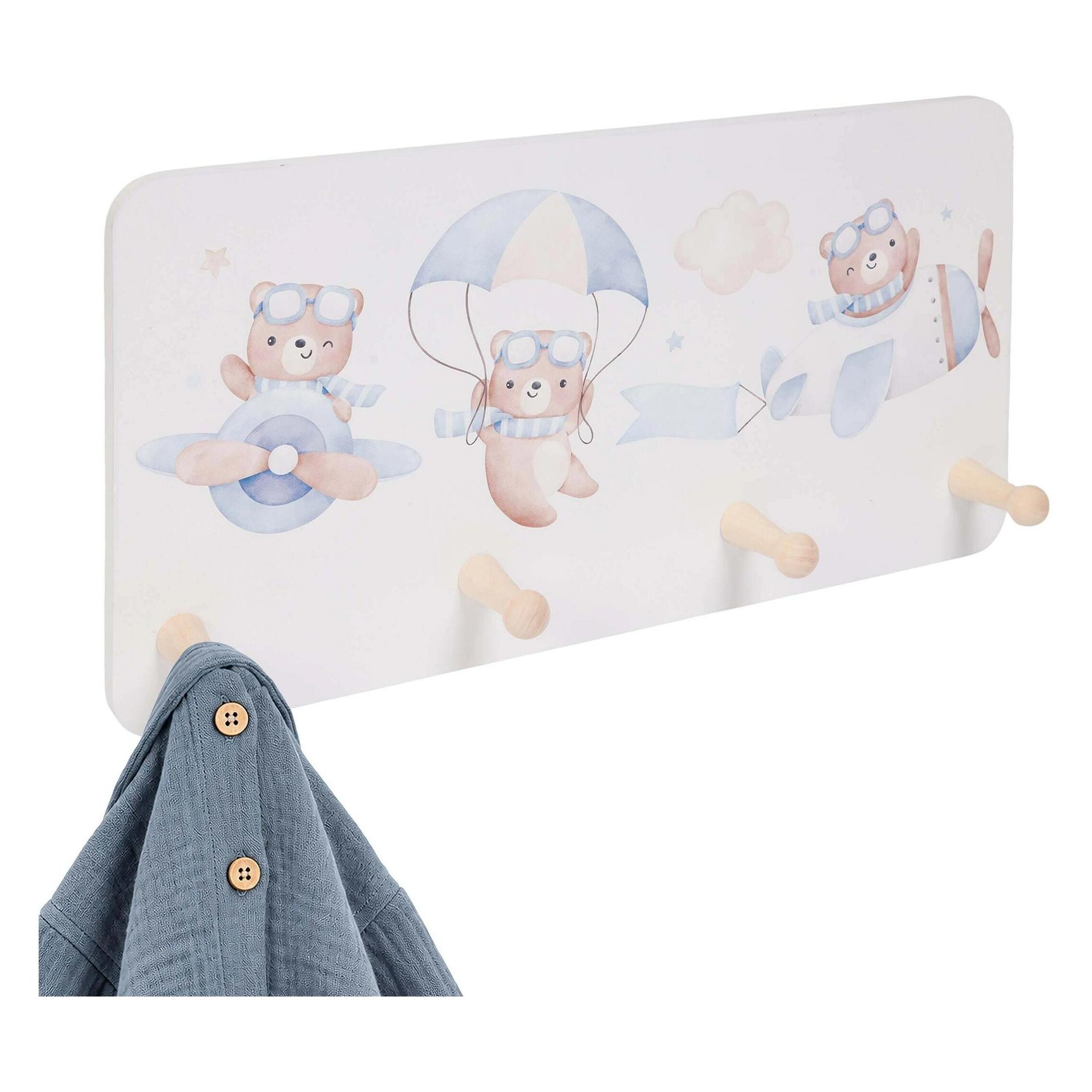 Relaxdays Kindergarderobe (40 x 5.50 x 20 cm) (4052025809379)