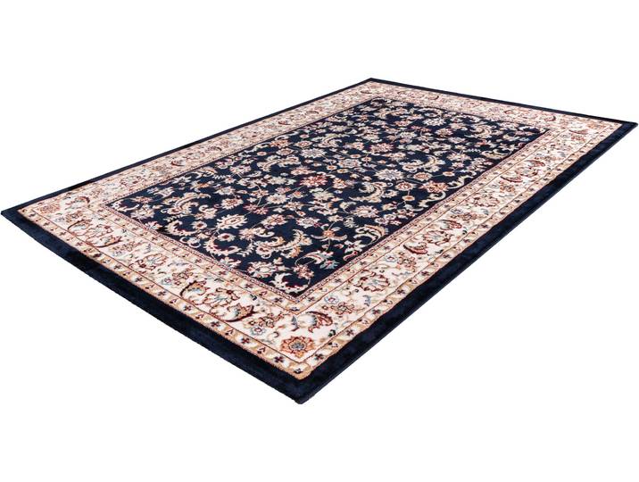 Teppich OBSESSION Isfahan 741 , blau (navy), B:120cm H:11mm L:170cm, Polyester, Teppiche, Teppich, Orient-Optik, ideal im Wohnzimmer & Schlafzimmer