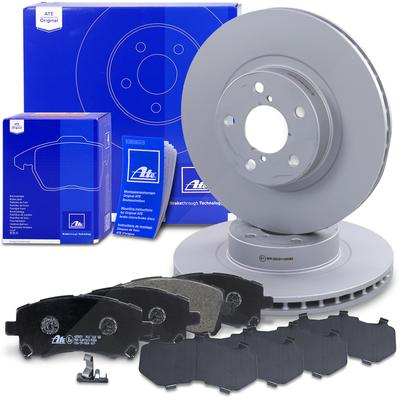Ate Bremsscheiben+Bremsbeläge Vorne Belüftet [Hersteller-Nr. 10698936] für Subaru