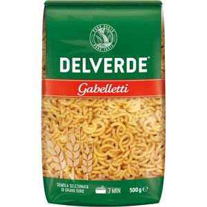 Delverde Nudeln Classica Gabelletti, Hartweizen, 500 g