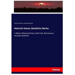 Heinrich Heines Sämtliche Werke, Fachbücher von Gottfried Becker, Heinrich Heine