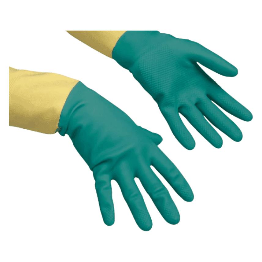 Vileda PROFESSIONAL unisex Gummihandschuhe HeavyWeight - Der Robuste gelb Grösse XL, 1 Paar (XL) (174309)