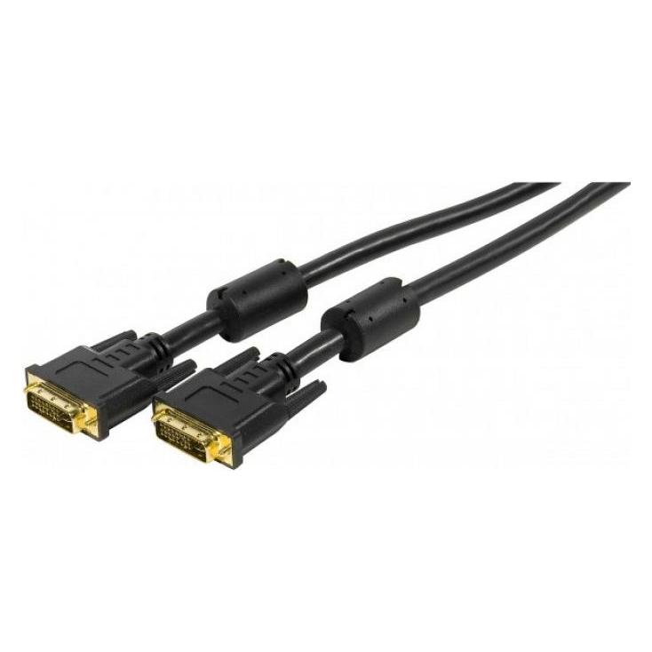 Exertis Connect DVI Monitorkabel, Duallink, 24+5pol DVI-I St./St., 3.0 m Zum Anschluss von Monitoren und Beamern mit (3 m) (EXC127671)