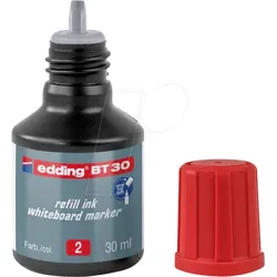 EDDING BT30002 - Nachfülltinte, Whiteboardmarker, BT 30, rot