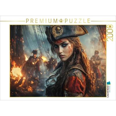 CALVENDO Puzzle Kugeln zischen durch die Luft, während die Planken unter den Füßen erbeben | 2000 Teile Lege-Größe 90x67cm Foto-Puzzle für glückliche