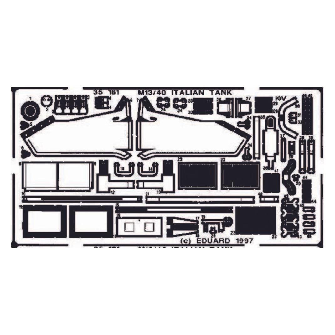 Eduard M13/40 Panzer Detailbausatz (35161)