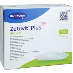 Zetuvit Plus Silicone steril 8x8 cm B2B Medical