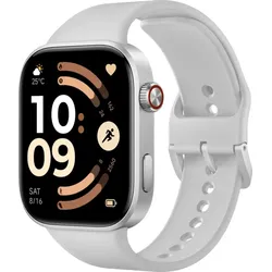 XIAOMI Redmi Watch 6, NFC Smartwatch Aluminum alloy frame TPU, 135-205mm, Silver Gray