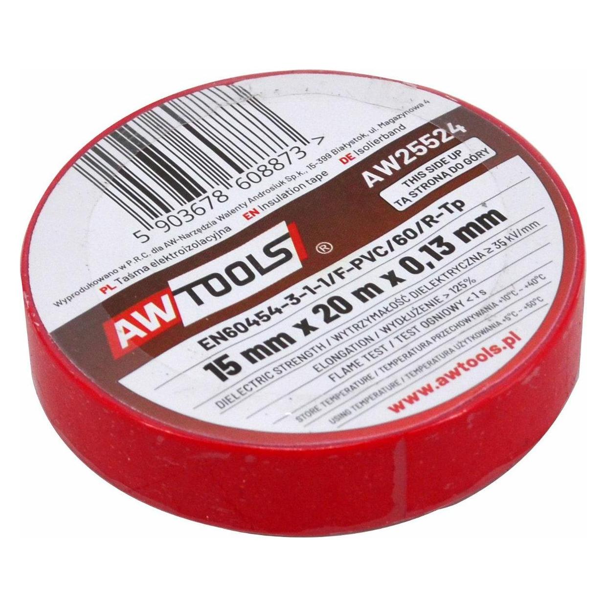 Awtools Isolationsband 19mm x 20 m rot (19 mm) (35616867)