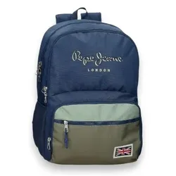 Pepe Jeans Unisex für Kinder. PB0300014 Arwyn Rucksack Marineblau (OSFA), Lässig, Polyester, Kinderbekleidung