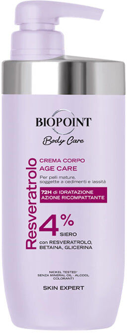 Biopoint Crema Corpo Age Care al Resveratrolo