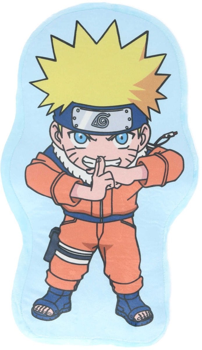Naruto Gevormd kussen voor de kinderkamer - Oranje