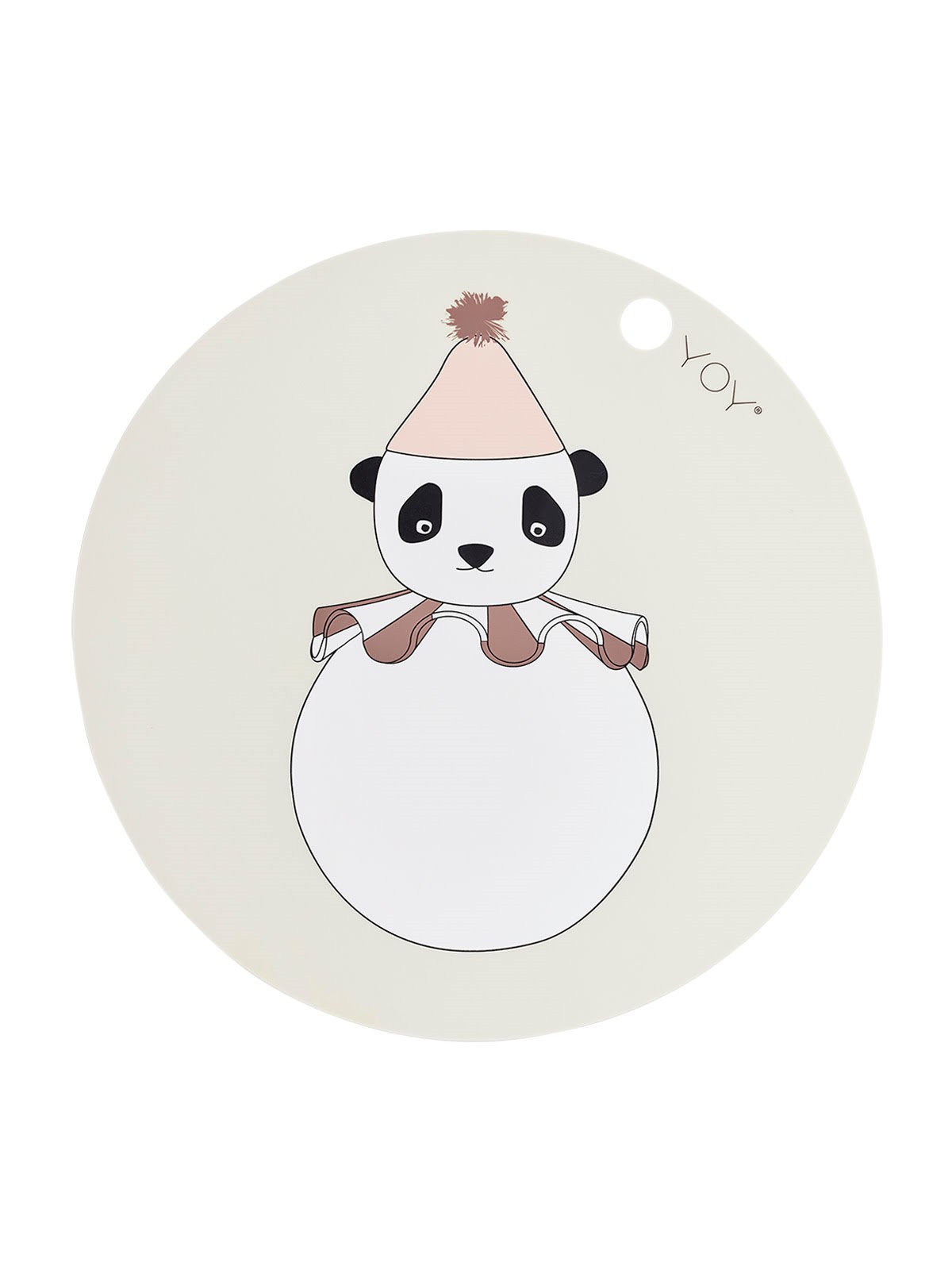 OYOY MINI Platzset Panda Pompon