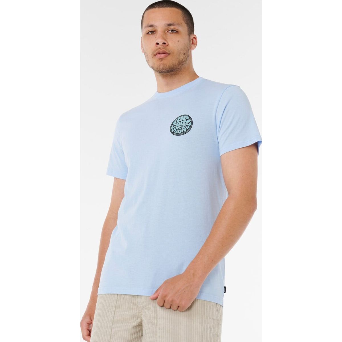 RipCurl Wettie Passage Icon Tee blue wind (2368) XS 0JIMTE_2368_XS