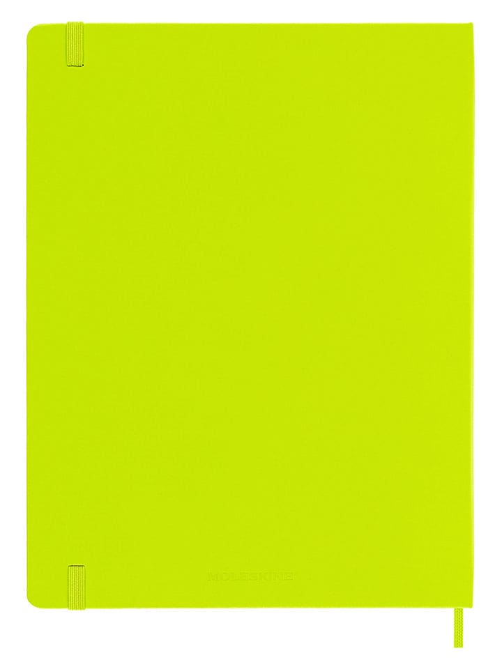 Moleskine Blanko Notizbuch in Limette - (B)19 x (H)25 cm - onesize