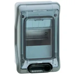 Legrand 601974 Aufputz Feuchtraumverteiler Plexo3 IP65 IK09 1-reihig 4Module