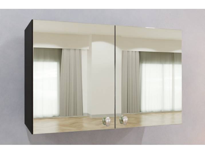 Badezimmer Hängeschrank nach Maß - RAL 8012 Rotbraun - 65x100x42cm - Individuell konfigurieren
