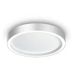 Bopp LED-Deckenleuchte Aura Alu, Eisen, Stahl & Metall Silber 30 cm