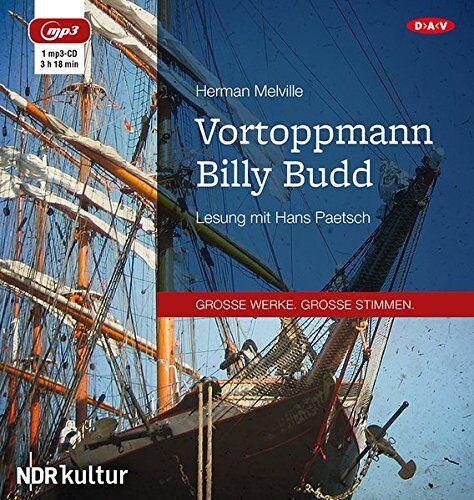 Herman Melville - Vortoppmann Billy Budd: Lesung mit Hans Paetsch (1 mp3-CD) - Preis vom 17.10.2026 19:25:27 h