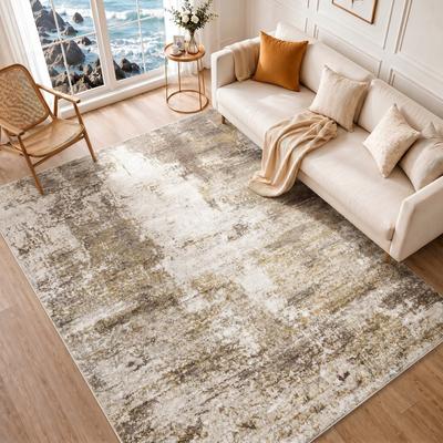 Teppich LIVABLISS "CAPRI", bunt (braun), B:160cm H:11mm L:213cm, Polyester, Polypropylen (PP), Teppiche, Teppich