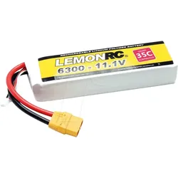 LRC 3S 6300 - LiPo Akku LEMONRC 6300 - 11.1V (35C)