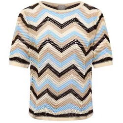 Rundhals-Pullover Rabe mehrfarbig, 42