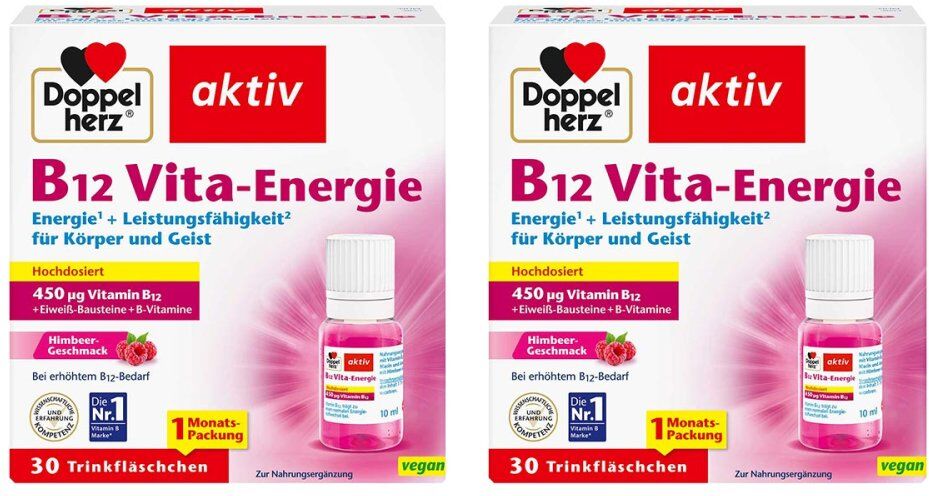 Doppelherz B12 Vita-Energie Trinkampullen 2x30stk