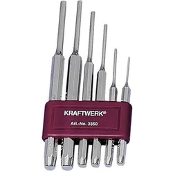 Kraftwerk, Meissel, 6-t. Splintentreibersatz 2-8 mm