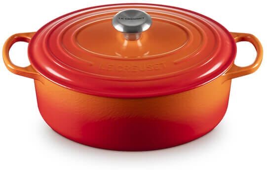 Le Creuset Signature Volcanic Cast Iron 29cm Oval Casserole
