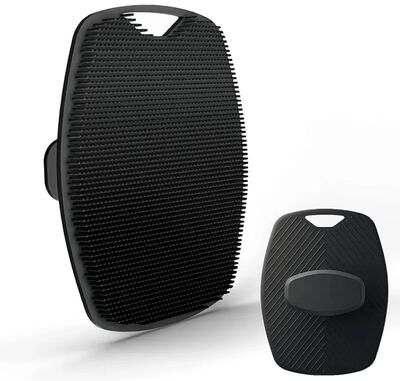 Uplifted Finds Soft Silicone Body Cleansing Brush For Exfoliation And Bath Use black