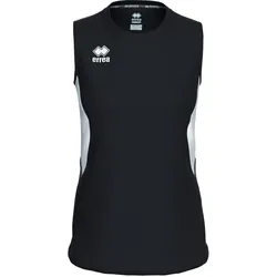 Errea, Damen, Sportshirt, Singlet Carry Ad (L), Schwarz