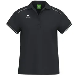 Erima CMPT Poloshirt Damen - schwarz/weiß - 40
