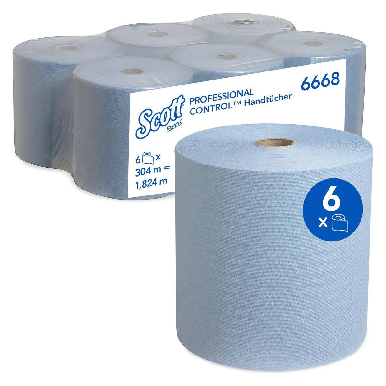 Scott Rollenpapiertücher 6668 (6x) (6668)