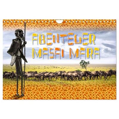 Abenteuer Masai Mara (Wandkalender 2026 DIN A4 quer), CALVENDO Monatskalender